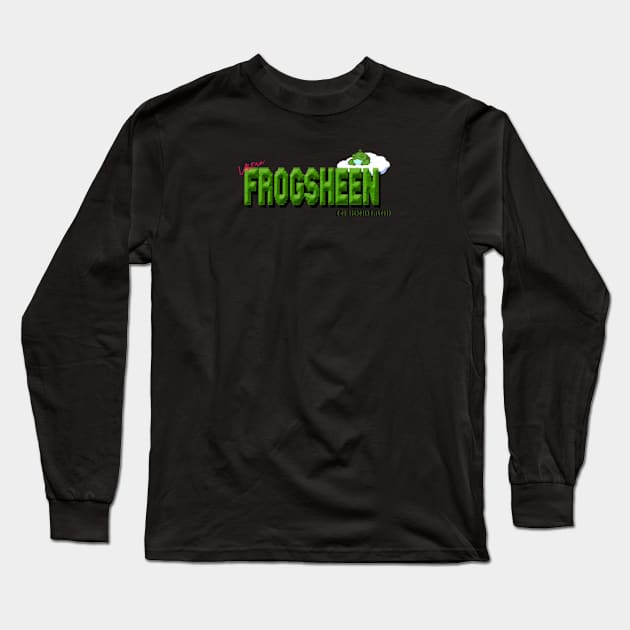 Frogsheen Logo Long Sleeve T-Shirt by Infamous_Quests